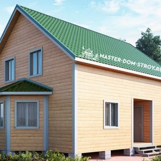 Проект дома из бруса №120